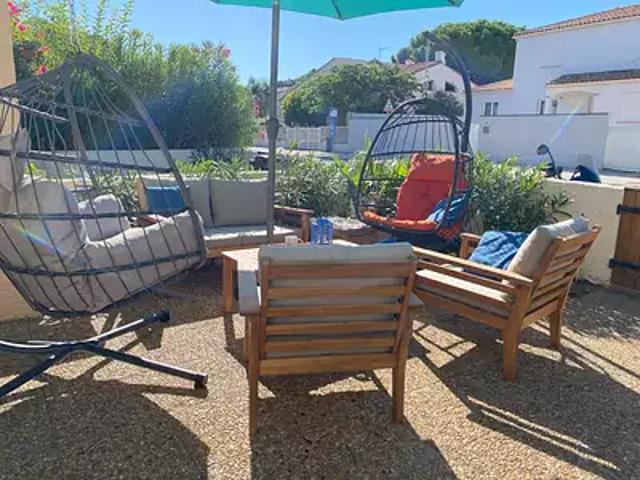 Canet en Roussillon 66140 Location maison 3 pièces t3 terrasse