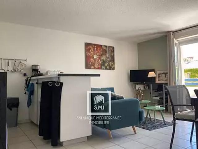 Canet en Roussillon 66140 Location appartement 2 pièces t2 terrasse parking