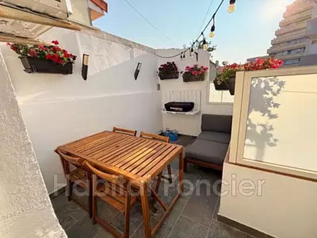 Canet en Roussillon 66140 Location appartement 4 pièces t4 au dernier étage