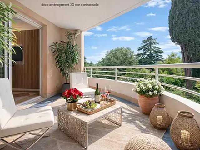 Cannes 06400 Achat / Vente appartement 3 pièces t3 piscine terrasse