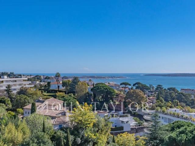 Cannes Croix des Gardes Appartement Dernier Étage Vue Mer Panoramique