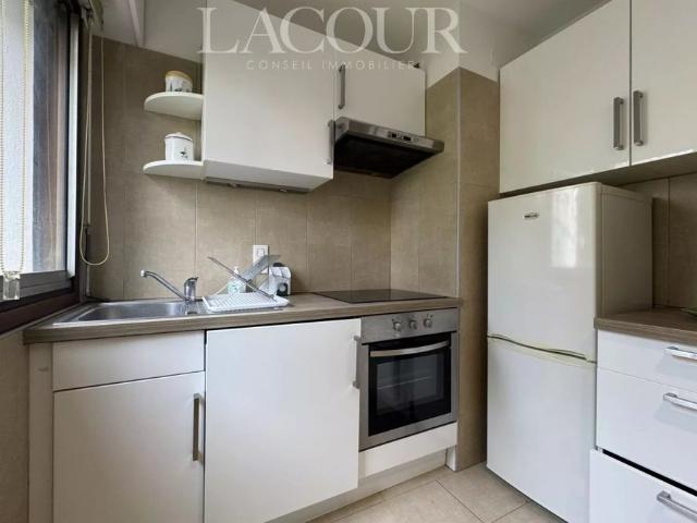 CANNES STUDIO 27.95M2 meublé + cave