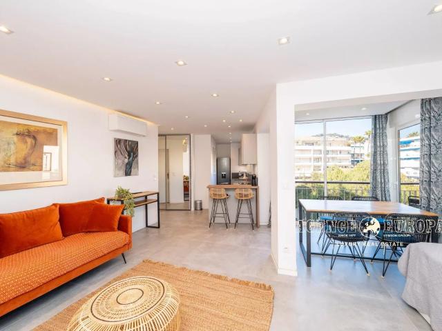 Cannes Palm Beach / Moure Rouge Spacieux Deux Pieces A 100. 57m² Cannes