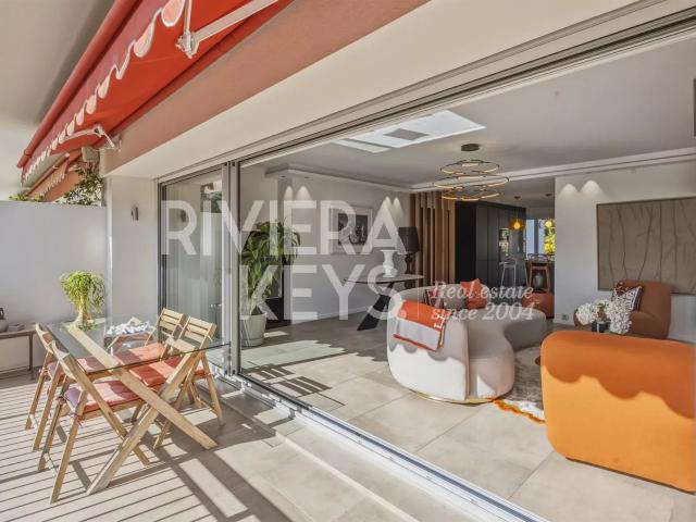 CANNES Petit Juas: Appartement 3 pièces avec vue mer et p. 87m² Cannes