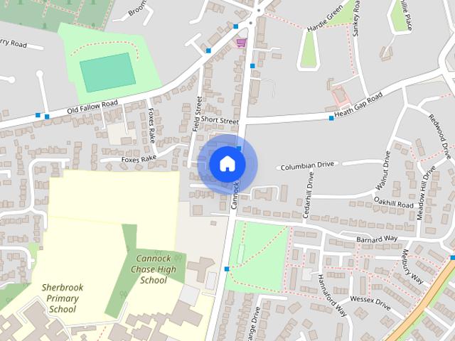 Cannock Road, Cannock, WS11