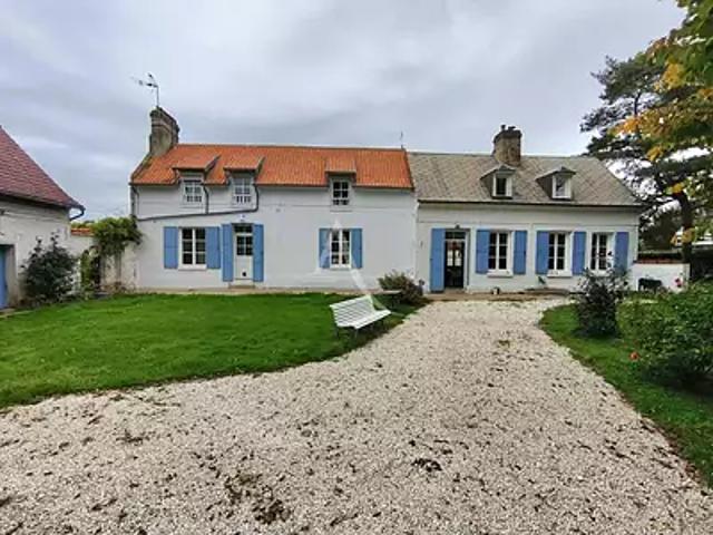 Caours 80132 Achat / Vente maison 8 pièces t8 cave parking