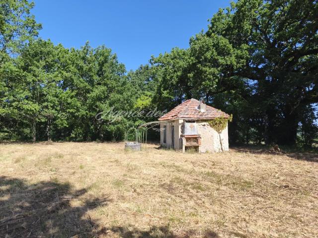 Cabanon agricole sur 1,5 hectares à Esparron de Pallières