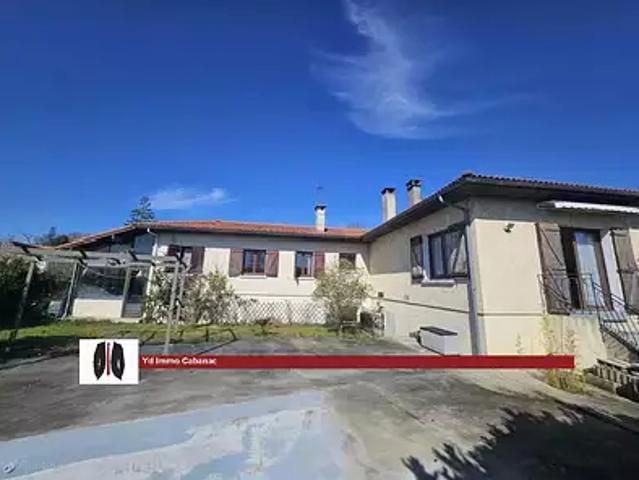 Cabanac et Villagrains 33650 Achat / Vente maison 5 pièces t5 piscine
