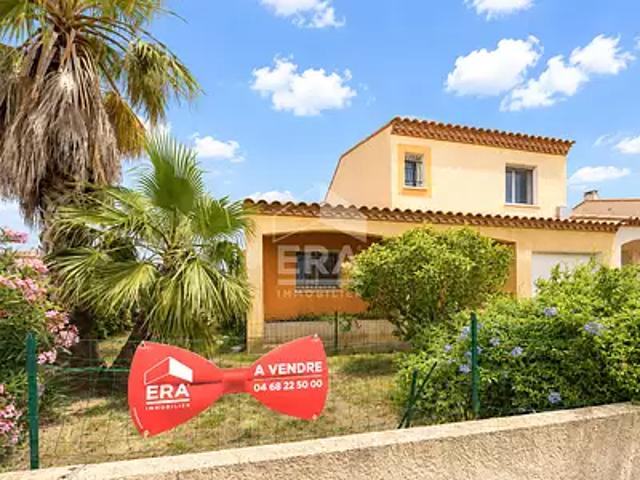 Cabestany 66330 Achat / Vente maison 4 pièces t4 piscine parking