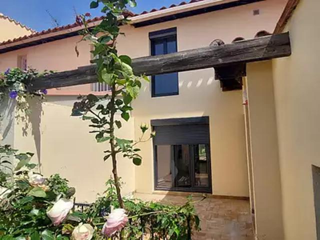 Cabestany 66330 Location maison 4 pièces t4 jardin