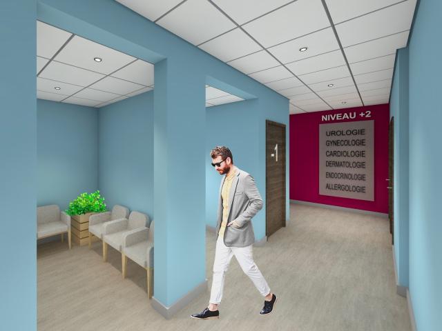 Cabinet médical dans le futur Pôle médical de MONTIVILLIERS