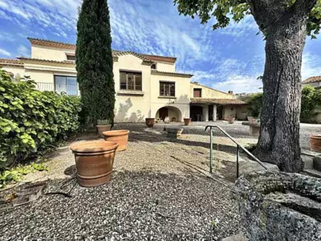 Cabrerolles 34480 Achat / Vente maison 9 pièces t9 terrasse cave