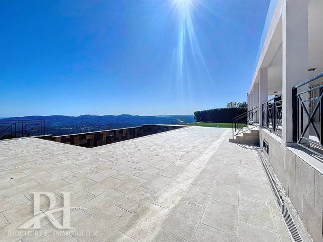 CABRIS Villa Moderne 8p vue mer et montagne panoramique 193m² Cabris