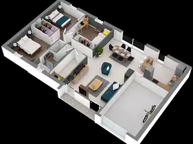 Cadaujac 33140 Programme neuf maison neuf à vendre 4 pièces