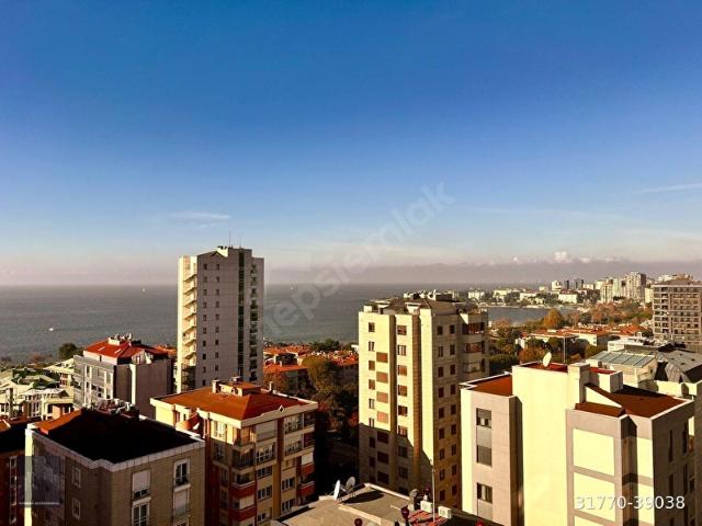 CADDEBOSTAN SAHİLDE DENİZ MANZARALI 365m2 5+1 ÇİFT TERASLI EMSALSİZ KATTA TEK DUBLEKS