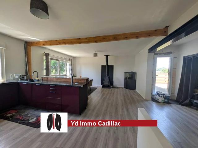CADILLAC maison 155 m², 3ch, grand jardin