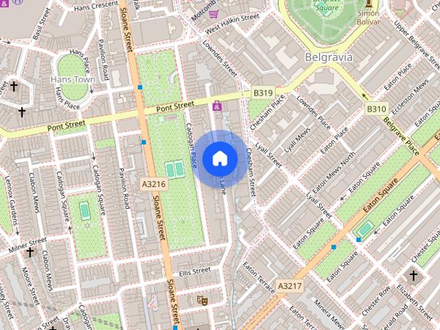 Cadogan Lane, Knightsbridge, SW1X