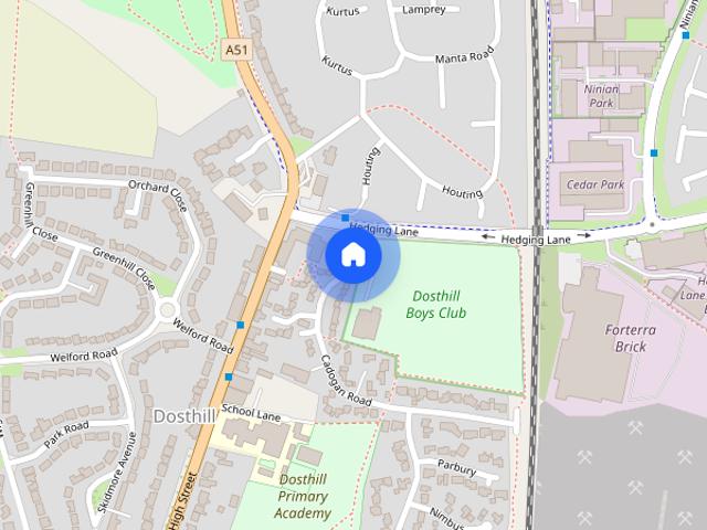 Cadogan Road, Dosthill, Tamworth, Staffordshire, B77