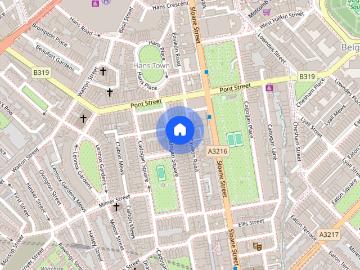 Cadogan Square, Knightsbridge, London, SW1X