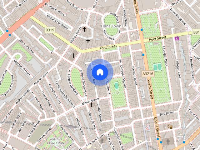 Cadogan Square, Knightsbridge, London, SW1X