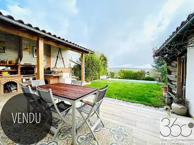 Cadours 31480 Achat / Vente maison 6 pièces t6 piscine