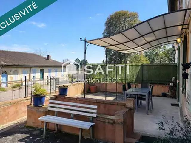 Cadours 31480 Achat / Vente appartement 4 pièces t4 terrasse