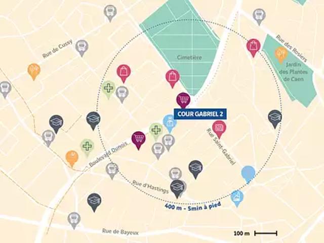 Caen 14000 Programme neuf appartement neuf à vendre t3 NF