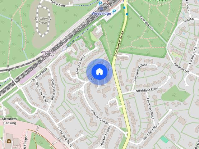 Caenshill Road, Weybridge, KT13