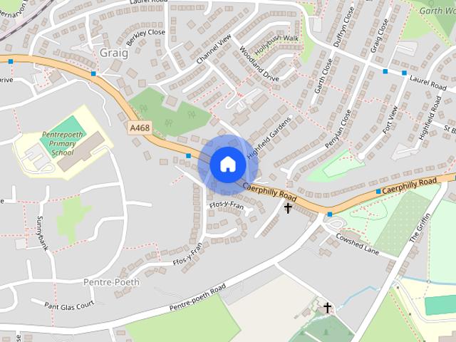 Garth Hill, Caerphilly Road, Bassaleg