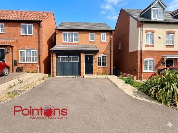 Caesar Drive, Off Higham Lane, Nuneaton CV11, 3 bed detached house to rent, £1,300 pcm | PrimeLocation