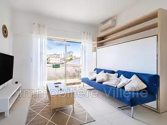 Cagnes sur Mer 06800 Location appartement 1 pièce t1 piscine terrasse