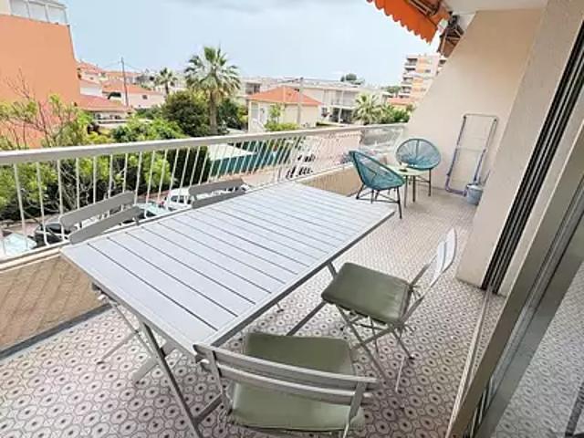 Cagnes sur Mer 06800 Location appartement 1 pièce t1 terrasse