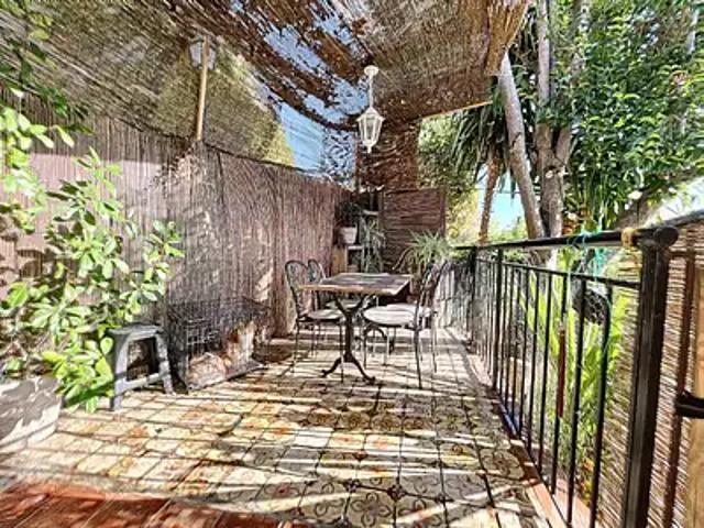 Cagnes sur Mer 06800 Location maison 3 pièces t3 terrasse