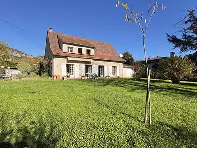 Cajarc 46160 Achat / Vente maison 7 pièces t7 terrasse cave