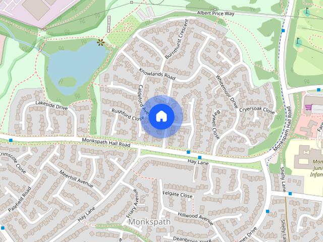 Caldeford Avenue, Shirley, Solihull, B90