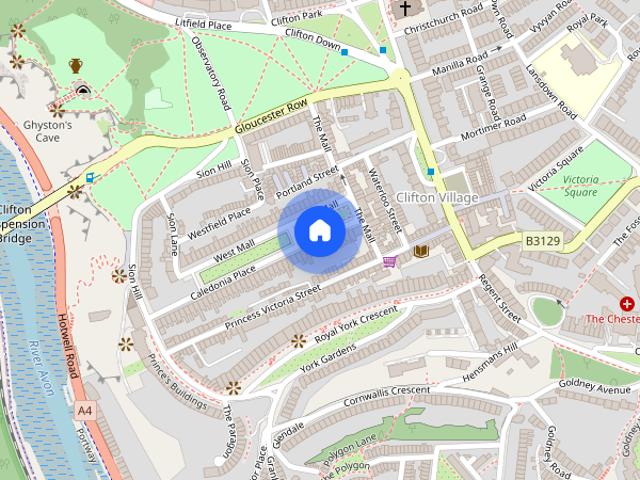 Caledonia Place, Clifton Village, Clifton, Bristol, BS8