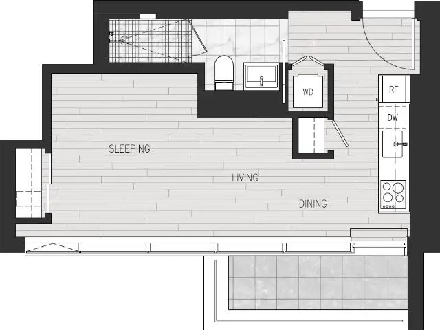 Calgary House — Unit 3905 Studio