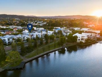 Captivating Water Views & Coveted Island Living