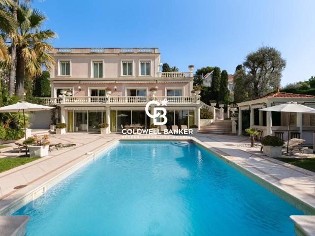 Cap D’Antibes Ouest Villa Belle Époque Vue Mer 400m² Antibes