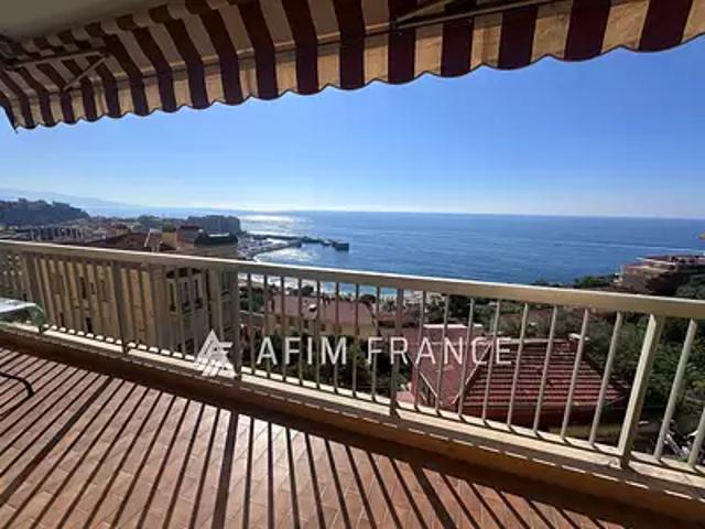Cap d'Ail 06320 Location appartement 2 pièces t2 terrasse parking
