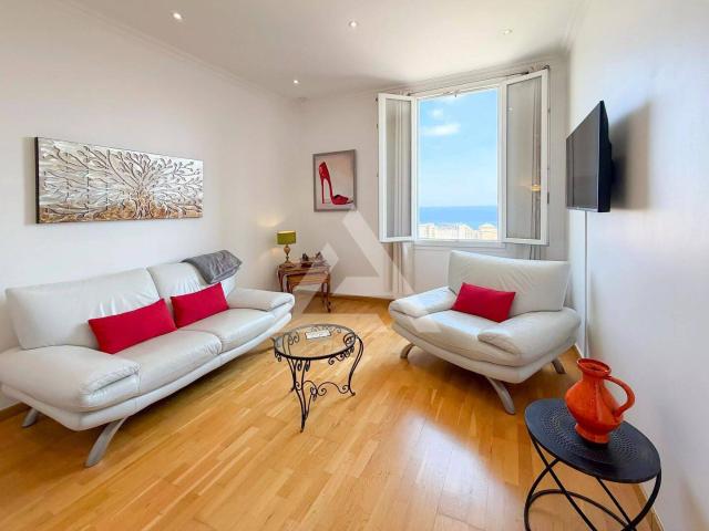 CAP D'AIL 2 PIECES VUE MER FRONTIERE MONACO