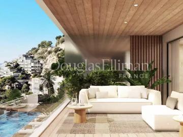 Cap D'ail Appartement en résidence de standing proche de M. 86m² Cap d'Ail