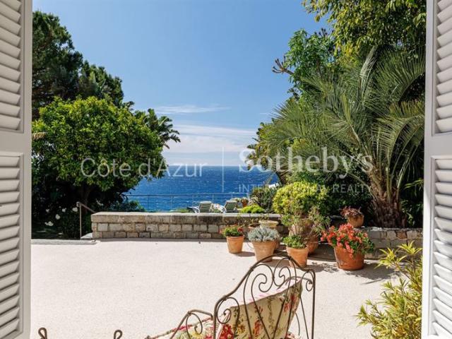 Cap de Nice villa Belle Époque avec vue mer panoramique et pisci