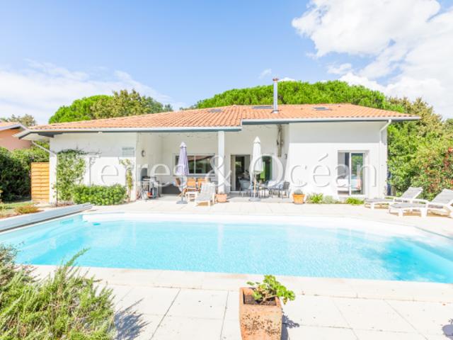CAPBRETON, BELLE VILLA PISCINE QUARTIER DES ECRIVAINS