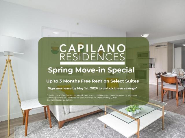 Capilano Residences 3 Bed 2 Bath North Apartment for Rent