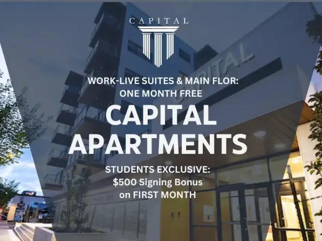 CAPITAL Apartments in Downtown Edmonton