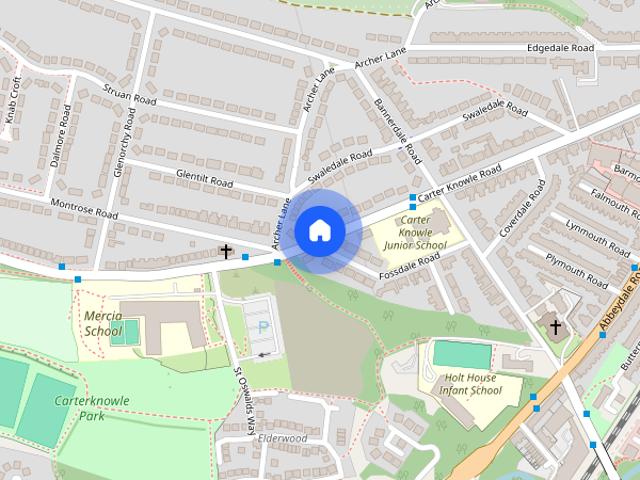 Carter Knowle Road, Sheffield, S7