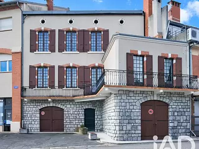 Caraman 31460 Achat / Vente maison 6 pièces t6 terrasse cave