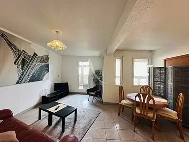 Carcassonne 11000 Location appartement 2 pièces t2 terrasse