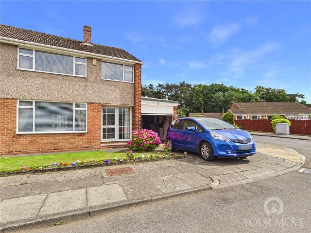 Carisbrooke Walk, Darlington, Durham. 3 bed semi detached house to rent £1,125 pcm £260 pw